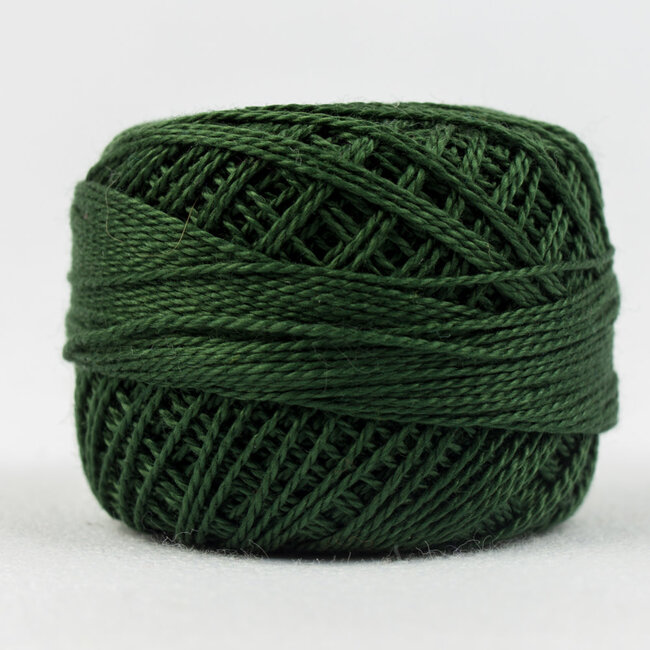 Eleganza™ 8wt Perle Cotton Thread Solid - Deep Foliage