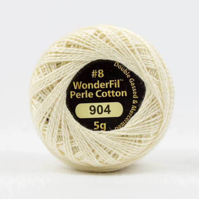 Eleganza™ 8wt Perle Cotton Thread Solid - Cat’s Cream