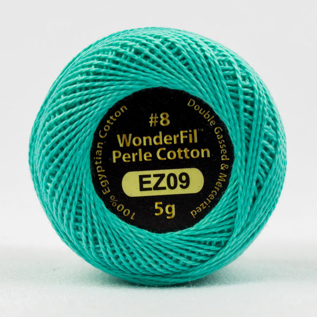 Eleganza™ 8wt Perle Cotton Thread Solid - Seafoam Green