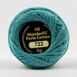 Wonderfil Eleganza™ 8wt Perle Cotton Thread Solid - River Stone