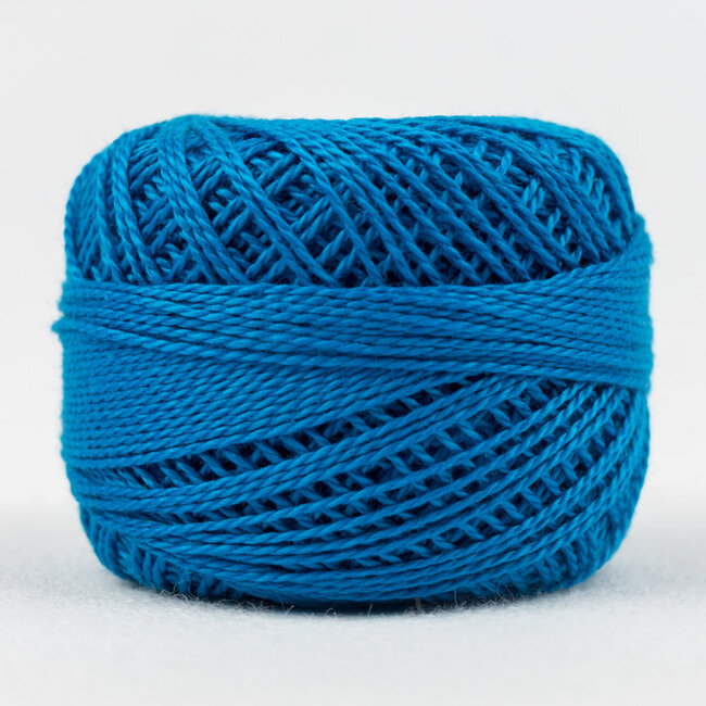 Eleganza™ 8wt Perle Cotton Thread Solid - Bottle Blue