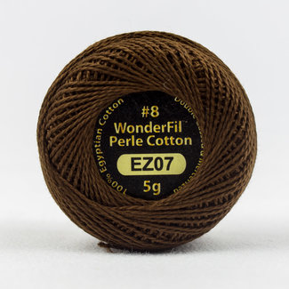 Wonderfil Eleganza™ 8wt Perle Cotton Thread Solid - Rich Soil