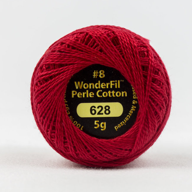 Eleganza 8 wt 2-ply Egyptian Perle Cotton Thread for Handwork, EL5G-628, Shinto Gate 5g ball, 38.4m