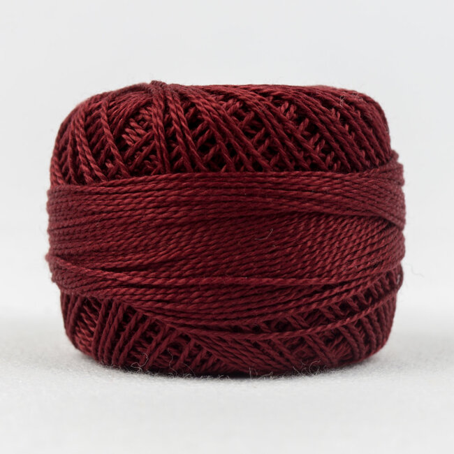 Eleganza™ 8wt Perle Cotton Thread Solid - Dry Wine