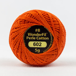 Wonderfil Eleganza™ 8wt Perle Cotton Thread Solid - Hot Coals