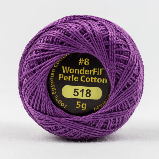Eleganza™ 8wt Perle Cotton Thread Solid - Amethyst