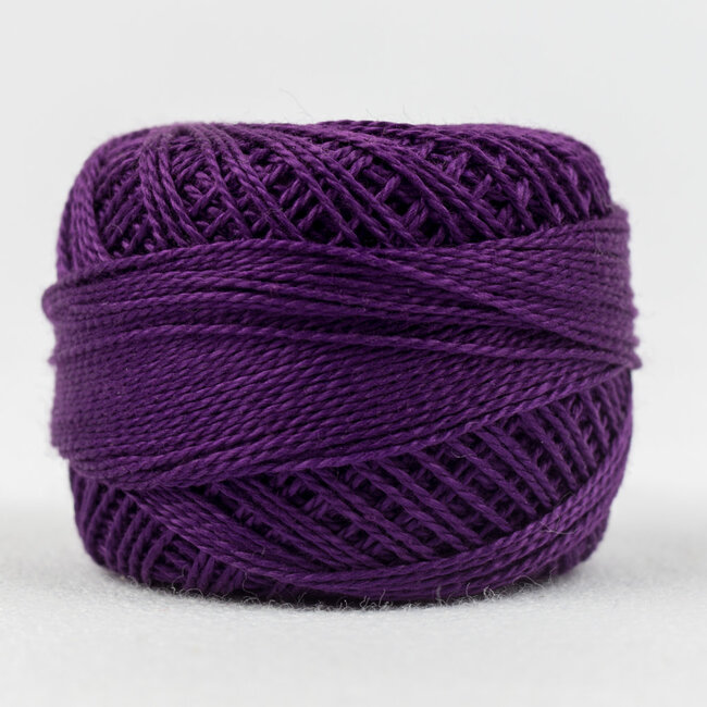 Eleganza™ 8wt Perle Cotton Thread Solid - Purple Passion
