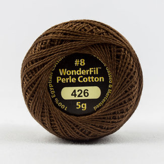 Wonderfil Eleganza™ 8wt Perle Cotton Thread Solid - Nutmeg