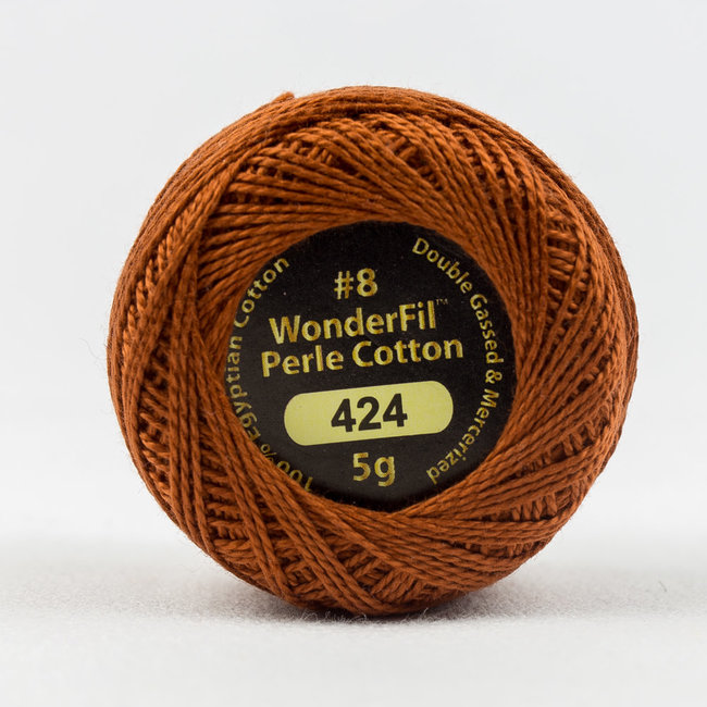 Eleganza™ 8wt Perle Cotton Thread Solid - Tawny Owl