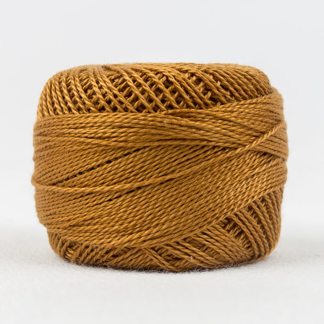 Eleganza™ 8wt Perle Cotton Thread Solid - Cured Leather