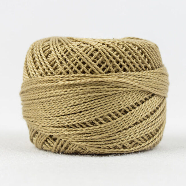 Eleganza™ 8wt Perle Cotton Thread Solid - Khaki
