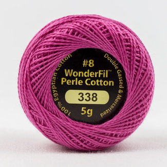 Wonderfil Eleganza™ 8wt Perle Cotton Thread Solid - Azalea