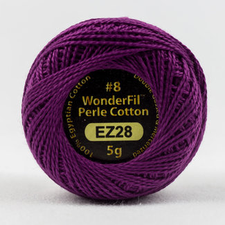 Wonderfil Eleganza™ 8wt Perle Cotton Thread Solid - Royal Robes