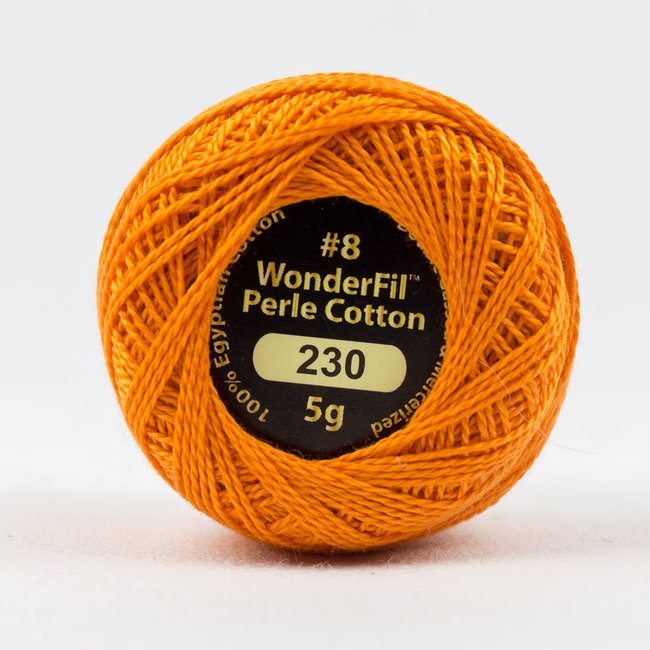 Eleganza™ 8wt Perle Cotton Thread Solid - Sunset