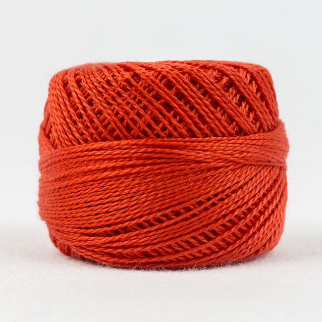 Eleganza™ 8wt Perle Cotton Thread Solid - Race Car Red