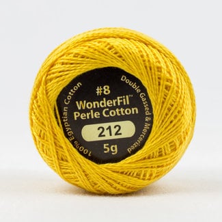 Wonderfil Eleganza™ 8wt Perle Cotton Thread Solid - Honey Cake