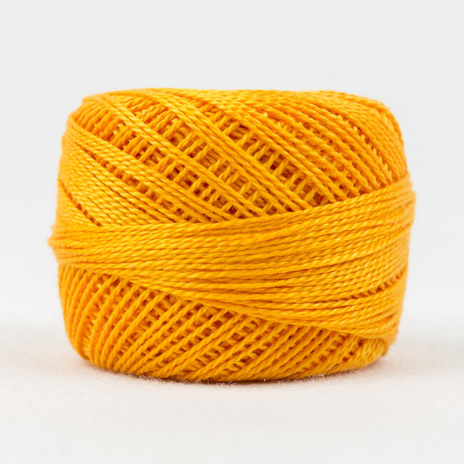 Eleganza™ 8wt Perle Cotton Thread Solid - Plump Pumpkin