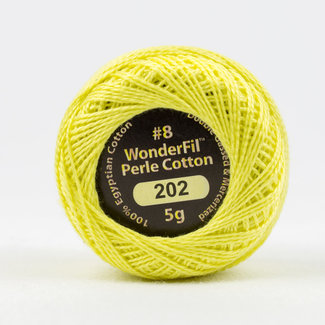 Wonderfil Eleganza™ 8wt Perle Cotton Thread Solid - Winter Sun