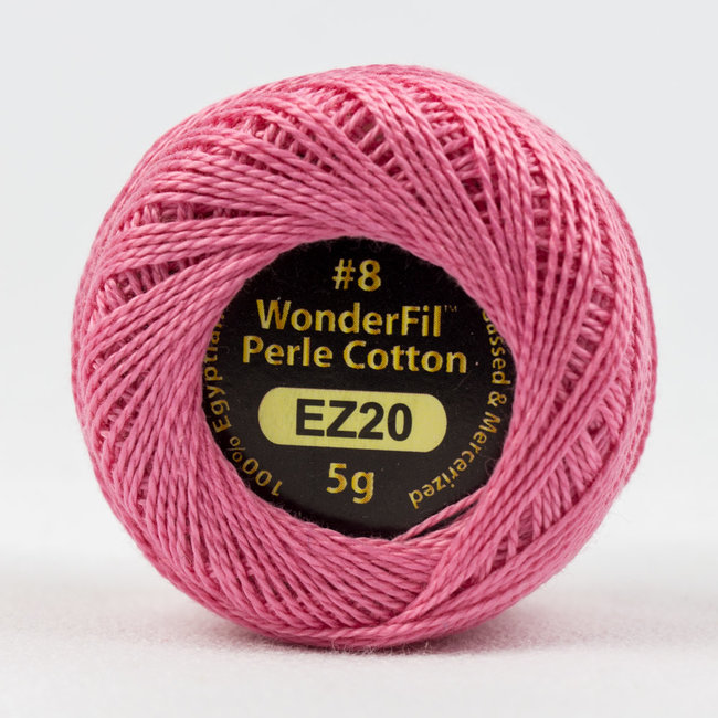 Eleganza™ 8wt Perle Cotton Thread Solid - Flamingo