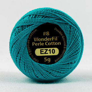 Wonderfil Eleganza™ 8wt Perle Cotton Thread Solid - Blue Lagoon