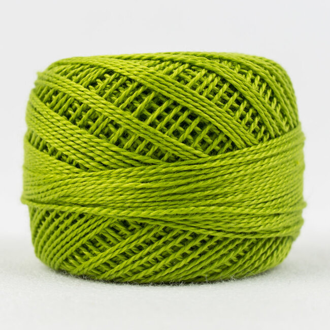 Eleganza™ 8wt Perle Cotton Thread Solid - Key Lime
