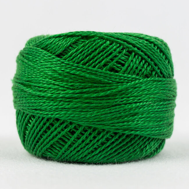 Eleganza™ 8wt Perle Cotton Thread Solid - Emerald