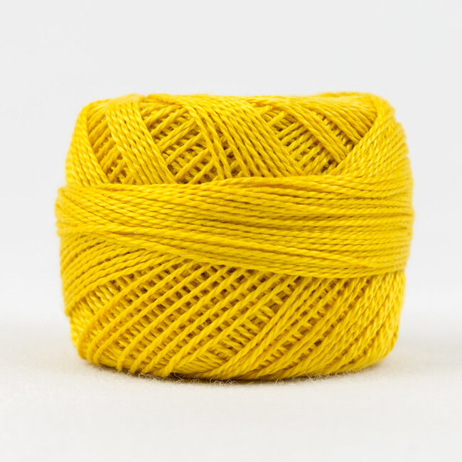 Eleganza™ 8wt Perle Cotton Thread Solid - Sunny Side Up