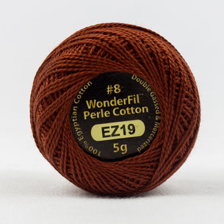 Wonderfil Eleganza™ 8wt Perle Cotton Thread Solid - Autumn Leaf