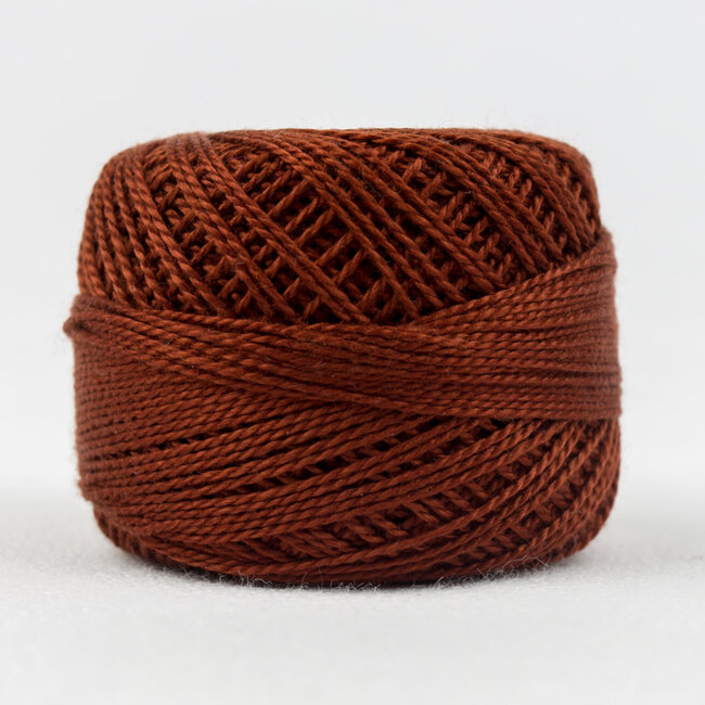 Eleganza™ 8wt Perle Cotton Thread Solid - Autumn Leaf