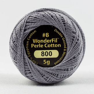 Wonderfil Eleganza™ 8wt Perle Cotton Thread Solid - Brewing Storm