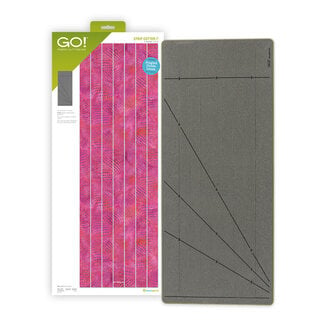 AccuQuilt GO! Strip Cutter-1" (1/2" Finished) 7 Strips