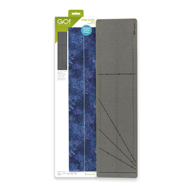 GO! Strip Cutter-2 1/2" (2" Finished) 2 Strips