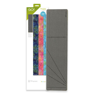 AccuQuilt GO! Strip Cutter-1", 1 1/2", 2" (1/2", 1", 1 1/2" Finished) 3 Strips