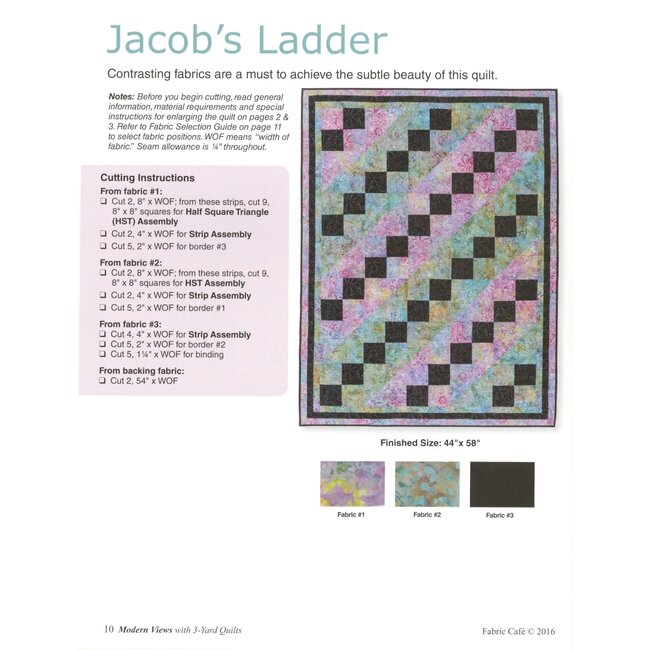 Modern Views with 3-Yard Quilts