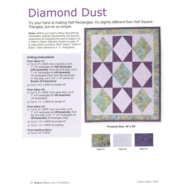 Modern Views with 3-Yard Quilts