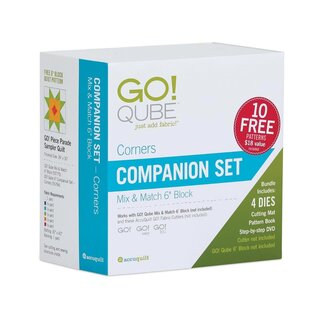 AccuQuilt GO! Qube® 6” Companion Set-Corners