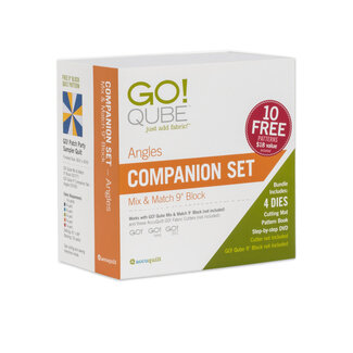 AccuQuilt GO! Qube® 9” Companion Set-Angles