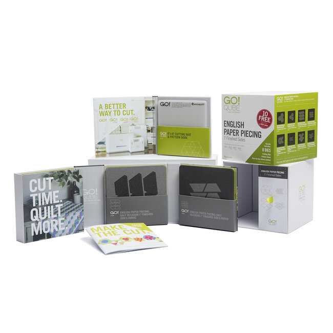 GO! Qube® English Paper Piecing-1” Finished Sides