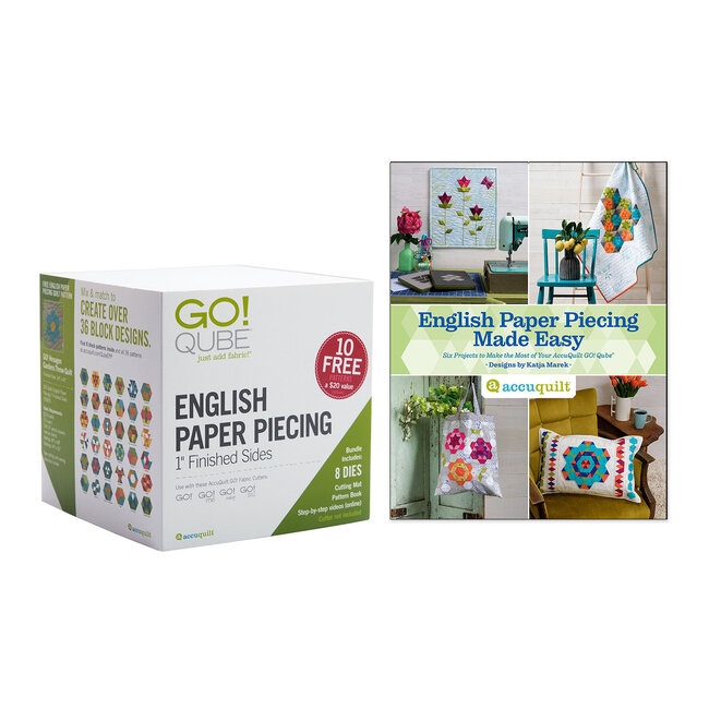 GO! Qube® English Paper Piecing-1” Finished Sides