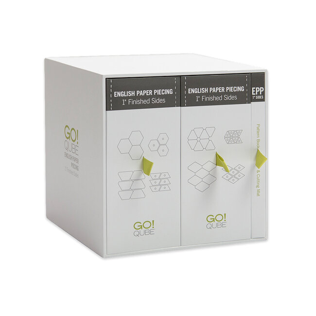 GO! Qube® English Paper Piecing-1” Finished Sides