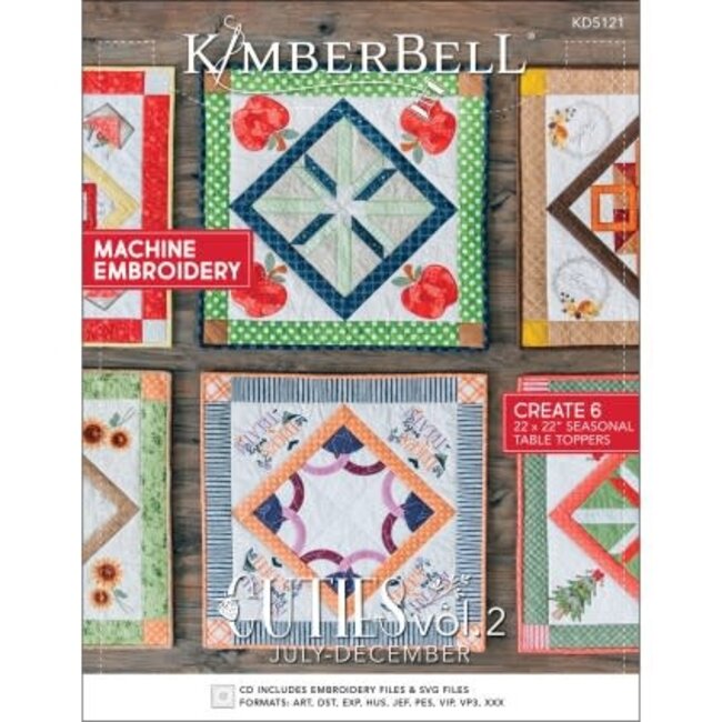 Kimberbell Cuties Vol. 2 July - December, Discontinued, While Supplies Last