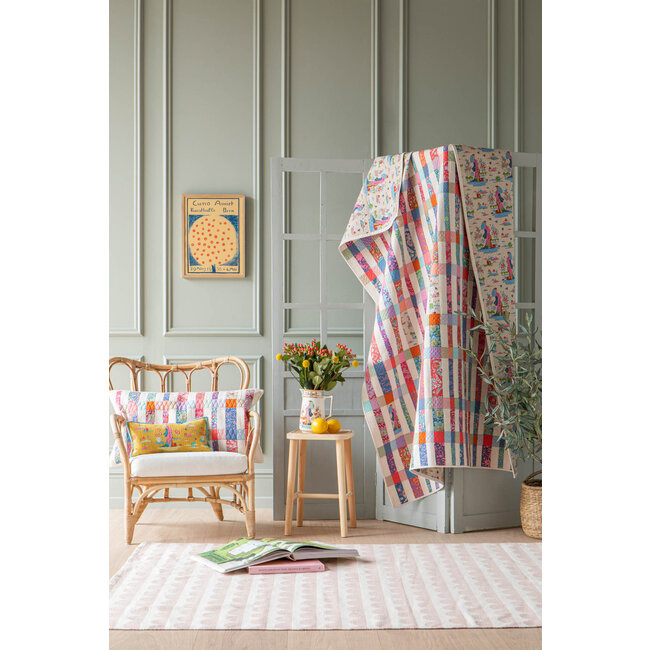 Bloomsville, Abloom, Petrol 110073 $0.20 per cm or $20/m