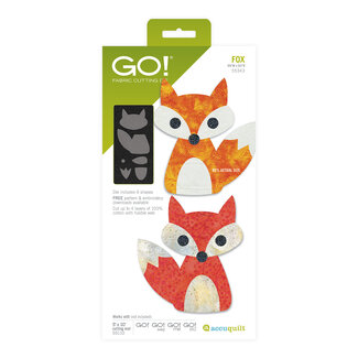 AccuQuilt GO! Fox Die (Die to Try June 2023)