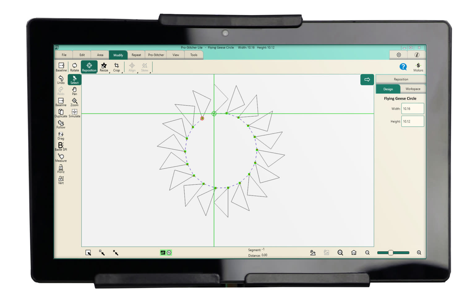Stitcher App Ricoh HQ Pro-Stitcher LITE Tablet & Software - Stitch by Stitch