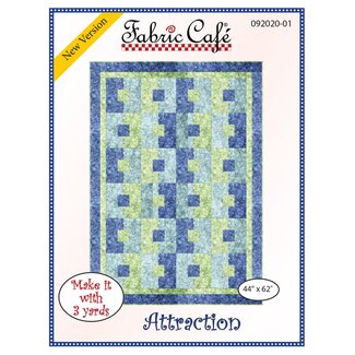 Fabric Cafe Attraction 3-Yard Quilt Pattern