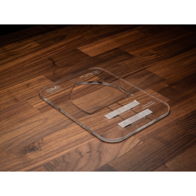 Jade Spinning Wheel Ruler (6" Center)