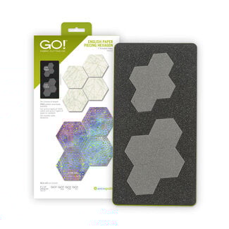 AccuQuilt GO! English Paper Piecing Hexagon-1" Finished Sides