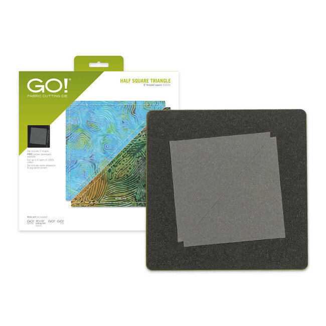 GO! Half Square Triangle-6" Finished Square