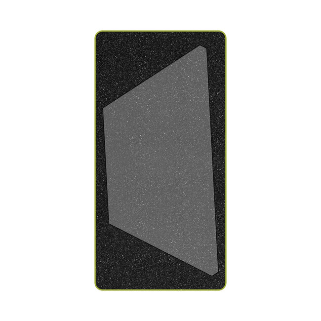 GO! Half Hexagon-4 1/2" Sides (4 1/4" Finished)