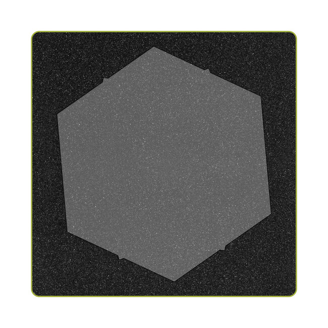 GO! Hexagon-4 1/2" Sides (4 1/4" Finished)